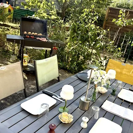 Havre De Paix - Jardin Privé&bbq - Proche Centre Apartamento