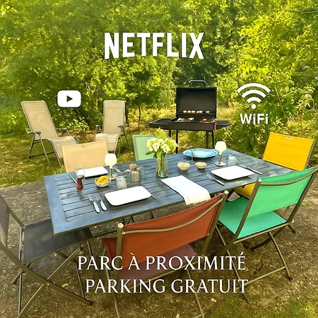 Apartamento Havre De Paix - Jardin Privé&bbq - Proche Centre Nancy